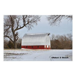 Kansas Red Country Barn Foto Erweiterung