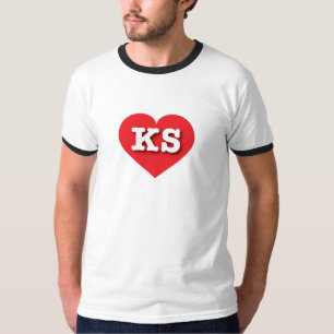 Kansas Red Heart - Große Liebe T-Shirt