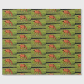 Kansas Red Horse Wrapping Paper Geschenkpapier (Flach)