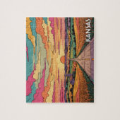 Kansas Reise Puzzle (Vertikal)