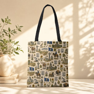 Kansas Route 66 Market Prairie Tasche