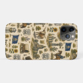 Kansas Route 66 Pocket Prairie Case-Mate iPhone Hülle (Rückseite (Horizontal))