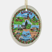 Kansas-Schmuck Keramik Ornament (Rechts)