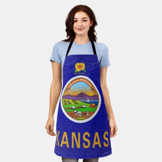 Kansas Schürze (Getragen)