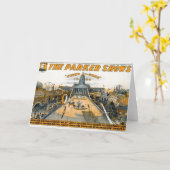 Kansas Semi-Centennial Staat House Grounds. Karte (Gelbe Blume)