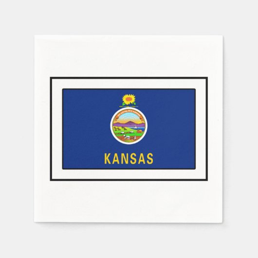Kansas Serviette (Vorderseite)