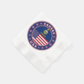 Kansas Serviette (Ecke)
