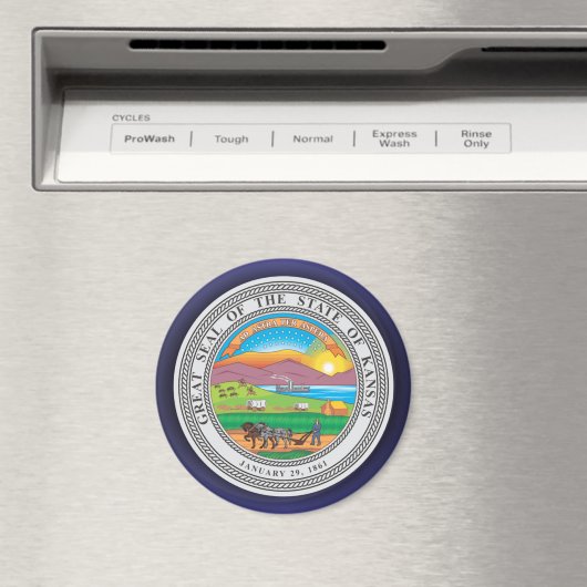 Kansas Siegel Magnet (In Situ (Geschirrspüler))