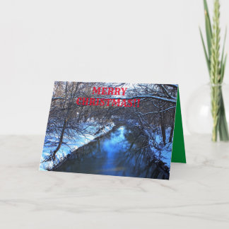 Kansas Snowy Creek Karte