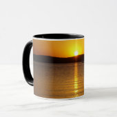 Kansas-Sonnenaufgang Tasse (Vorderseite Links)