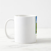 Kansas Sonnenblume Himmel Kaffeetasse (Links)