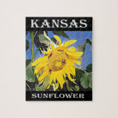 Kansas Sonnenblume Puzzle (Vertikal)