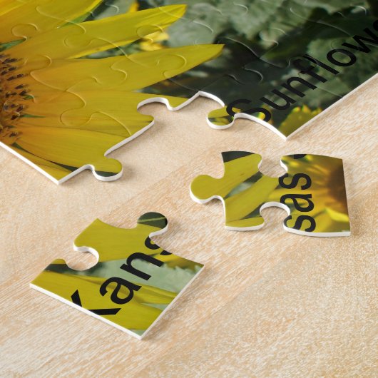 Kansas-Sonnenblume Puzzle (Seite)