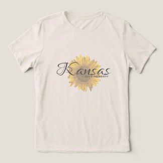 Kansas-Sonnenblume Tri-Blend Shirt