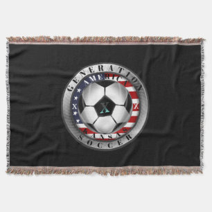 Kansas Staat Generation X American Soccer Decke