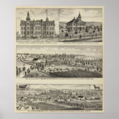 Kansas Staat Normal School Poster (Vorne)