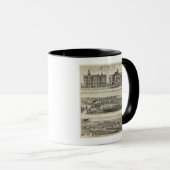 Kansas Staat Normale Schule Tasse (VorderseiteRechts)