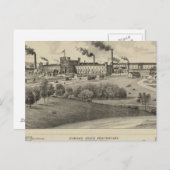 Kansas Staat Postkarte (Vorne/Hinten)