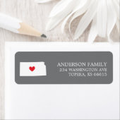 KANSAS-Staat | Rücksendekennzeichen verschieben (Insitu)