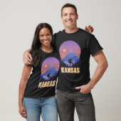 Kansas Staat USA Wanderung Souvenir T-Shirt (Unisex)