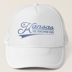 Kansas-Staat von meinen Truckerkappe