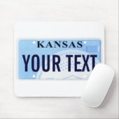 Kansas-Staats-Siegel-Lizenzplatte Mousepad (Mit Mouse)
