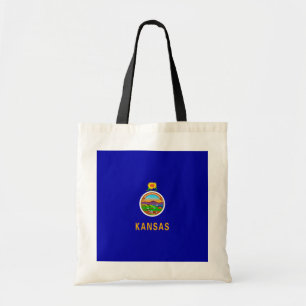 Kansas Staatsflagge Design Tragetasche