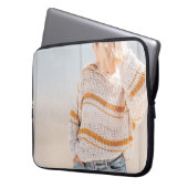 Kansas Stadt Laptopschutzhülle (Vorderseite Links)