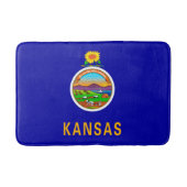 Kansas State Flag Badematte (Vorderseite)