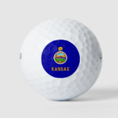Kansas State Flag Golfball (Vorderseite)