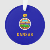 Kansas State Flag Ornament (Vorderseite)