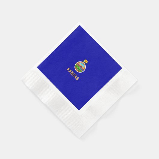 Kansas State Flag Serviette (Ecke)