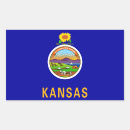 Kansas State Flag Sticker