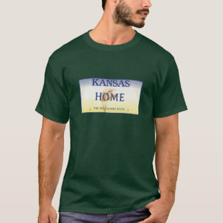 Kansas State Kennzeichen T-Shirt