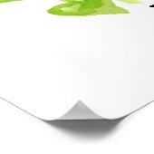 Kansas State Shape Meadowlark Sunflowers  Poster (Ecke)