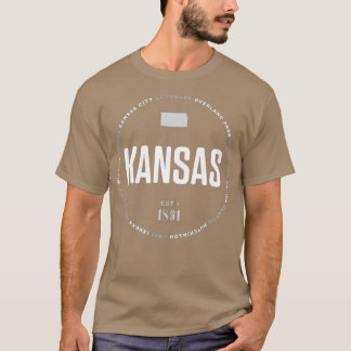 Kansas State Wichita Topeka Kansas City Lawrence   T-Shirt