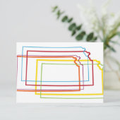 Kansas-Stolz Einladung (Stehend Vorderseite)