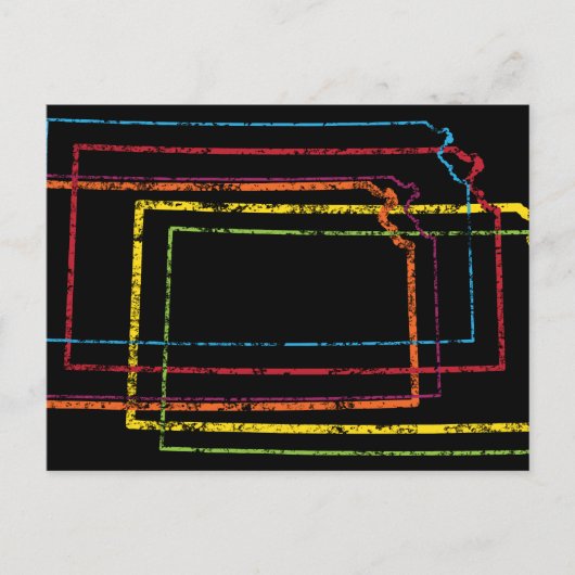 Kansas-Stolz Postkarte (Vorderseite)