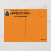 Kansas Sunset mit Baum und Windmühle Postkarte (Rückseite)