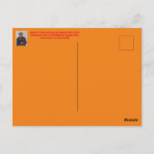 Kansas Sunset mit Baumpost-Karte Postkarte (Rückseite)