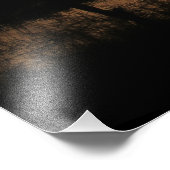 Kansas Sunset mit einem Spiegelbild Foto Erweiteru (Ecke)