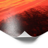 Kansas Sunset mit Power Linien Foto Erweiterung (Ecke)