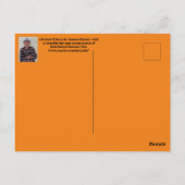 Kansas Sunset mit Windmill Silhouette Post Card. Postkarte (Rückseite)