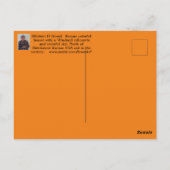 Kansas Sunset mit Windmill Silhouette Postkarte (Rückseite)