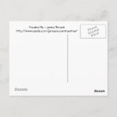 Kansas Sunset Postcard Postkarte (Rückseite)