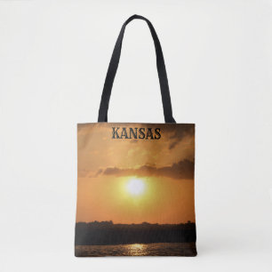 Kansas Sunset Tote Bag Tasche
