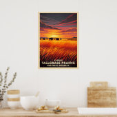Kansas Tallgrass Prairie National Preserve V05 Poster (Küche)