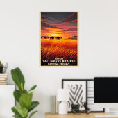 Kansas Tallgrass Prairie National Preserve V05 Poster (Heimbüro)