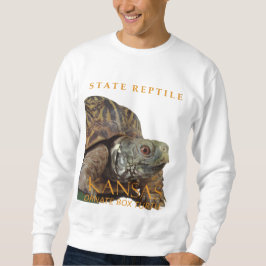 Kansas Territory Reptile The Ornate Box Turtle Sweatshirt