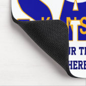 Kansas-Text für die Staatsflagge Mousepad (Ecke)